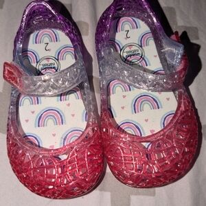 Colorful Kids Jelly Shoes